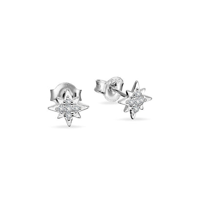 Stud Earrings .01 SILVER