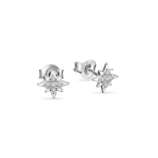 Stud Earrings .01 SILVER