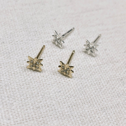 Stud Earrings .01 SILVER