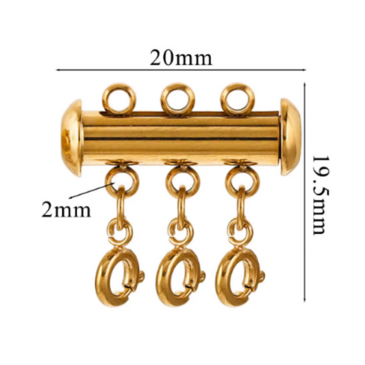 Necklace chain connector